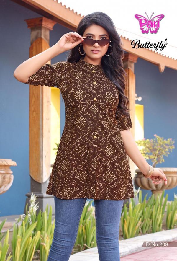 Pari Butterfly Vol 2 Rayon Designer Western Top Collection